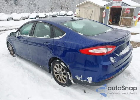 2016 Ford Fusion S from USA, damaged, VIN 3FA6P0G75GR325090